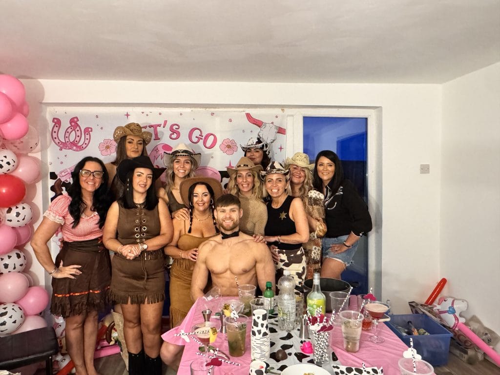 A butler in the buff hosting a cocktail masterclass in Edinburgh